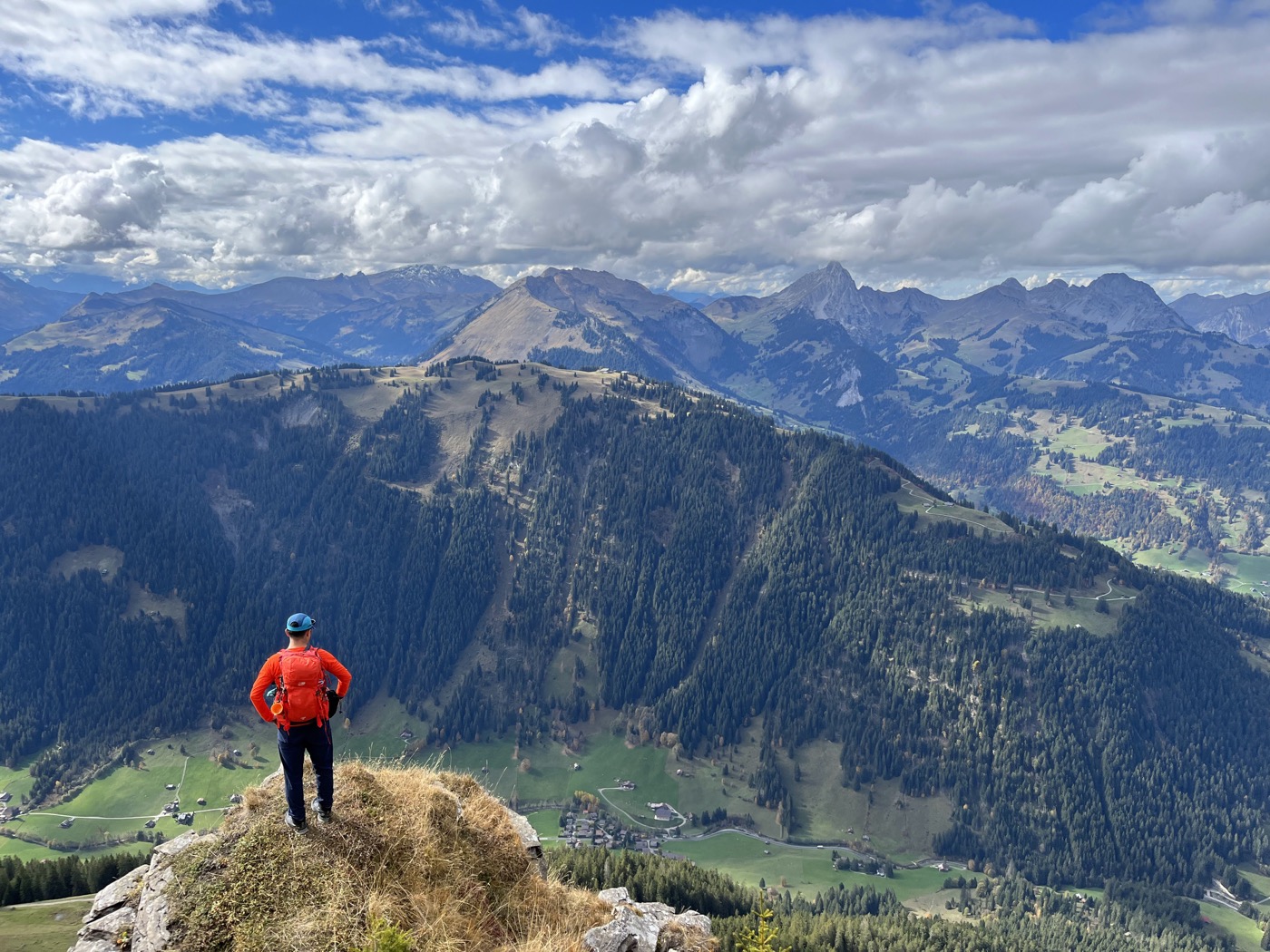 スイスの山岳景観